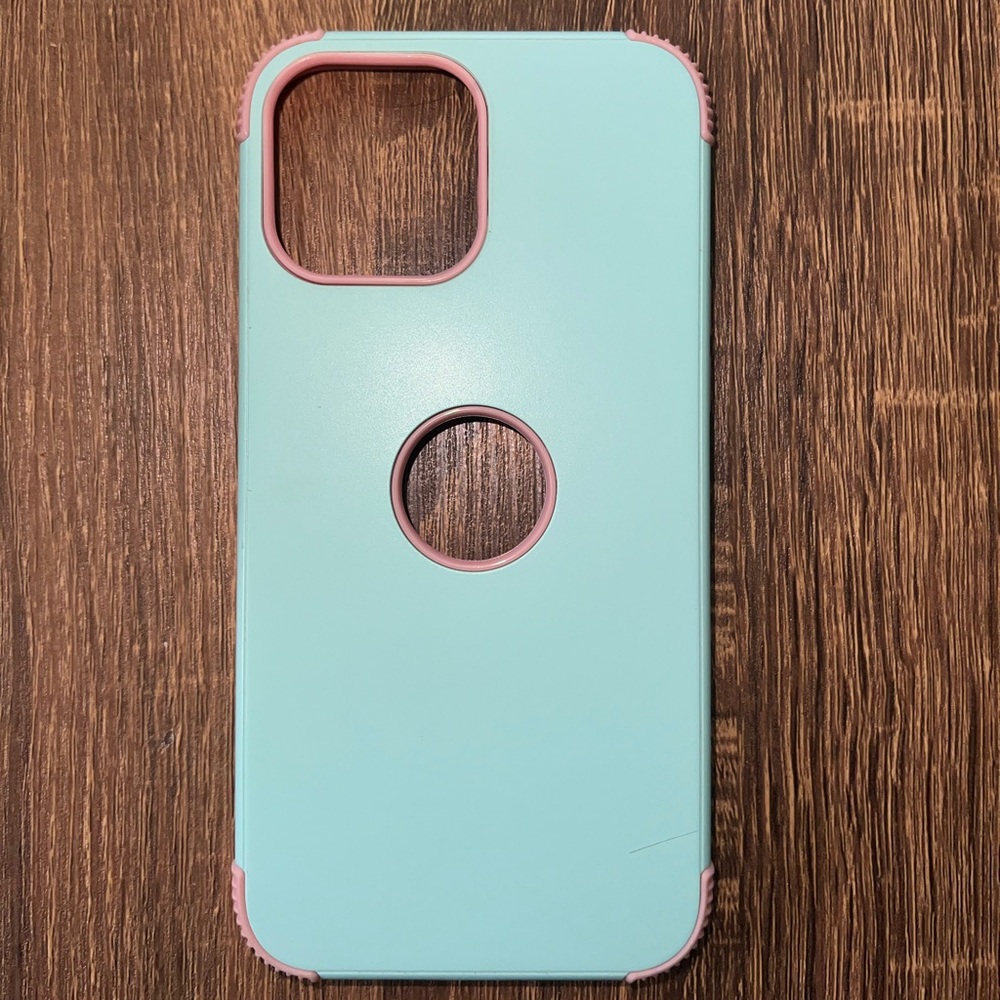 Mint Green and Pink Phone Case
